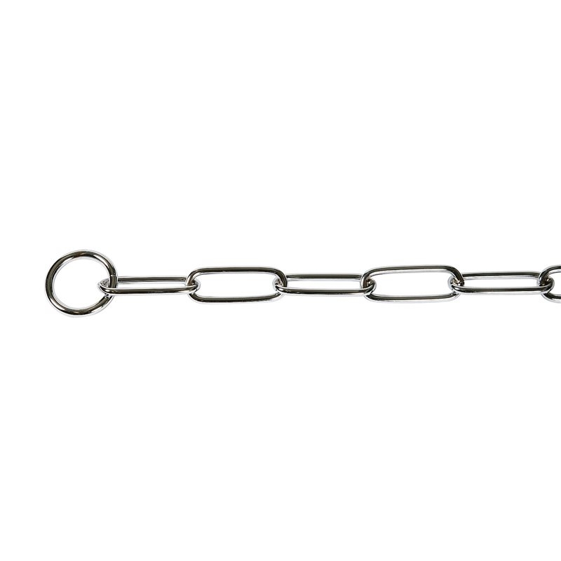 Choke chain chrome plated